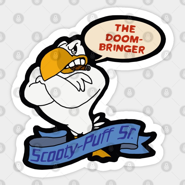 Scooty Puff Jr. SUUUCCCKSS! Sticker by DeepCut